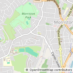 Map of Swansea