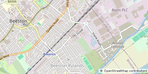 Map of Nottingham
