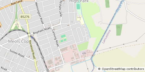 Map of Southport