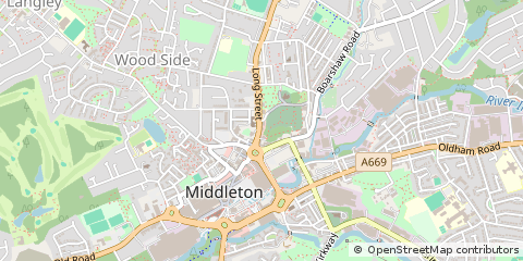 Map of Manchester