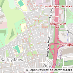 Map of Chester LE Street, Durham