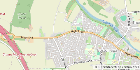 Map of Wetherby