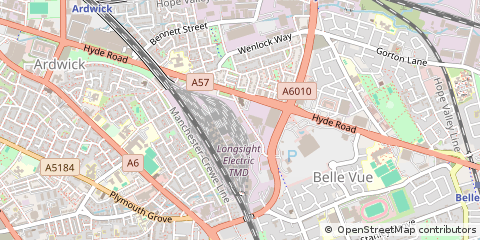 Map of Manchester