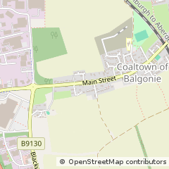 Map of Glenrothes, Fife