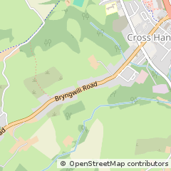 Map of Llanelli