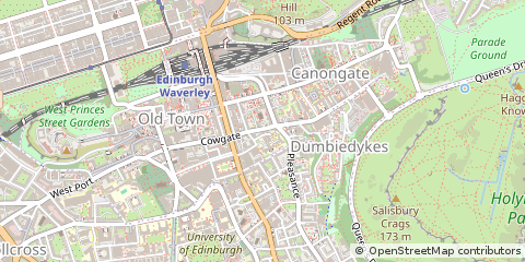 Map of Edinburgh