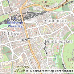 Map of Edinburgh