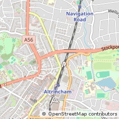 Map of Altrincham