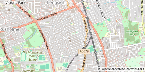 Map of Manchester