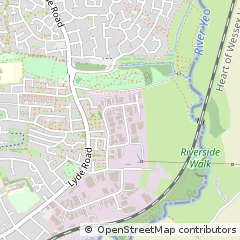 Map of Yeovil, Somerset