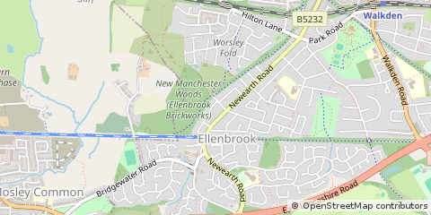 Map of Manchester