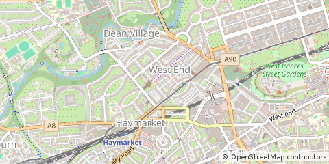 Map of Edinburgh