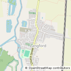 Map of Biggleswade, Bedfordshire