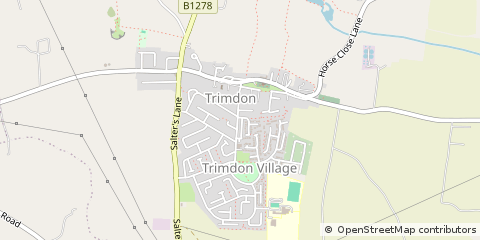 Map of Trimdon Station