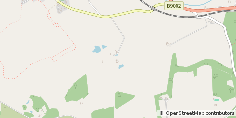 Map of Oyne, Aberdeenshire
