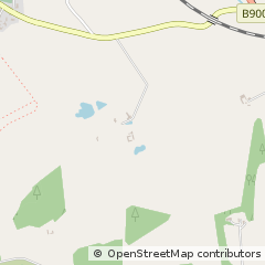Map of Oyne, Aberdeenshire