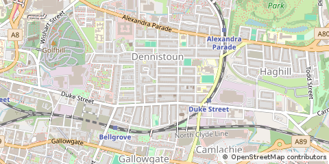 Map of Glasgow