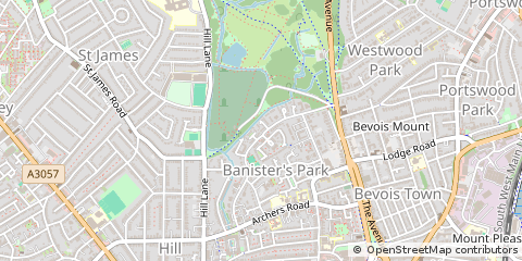 Map of Southampton