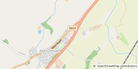 Map of Aberuthven