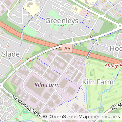 Map of Milton Keynes