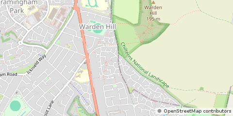 Map of Luton