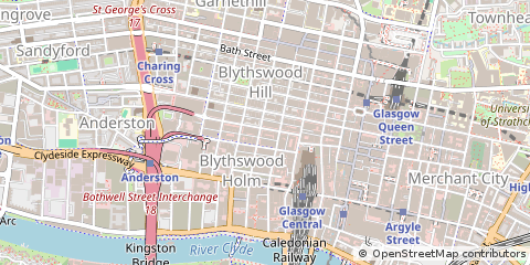 Map of Glasgow