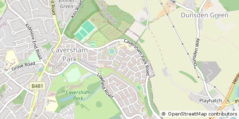 Map of Reading