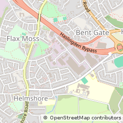 Map of Rossendale
