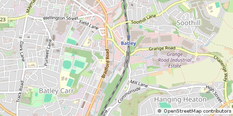 Map of Bradford