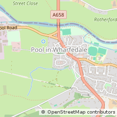 Map of Leeds, West Yorkshire