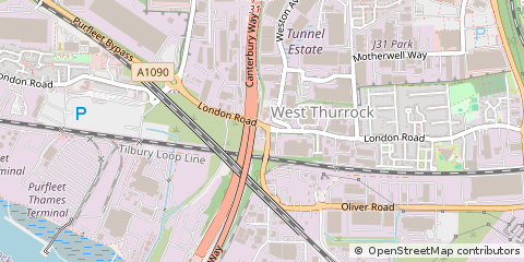 Map of Grays
