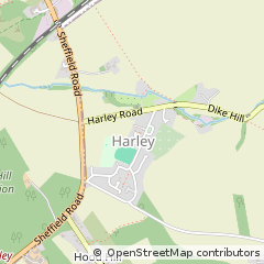 Map of Rotherham