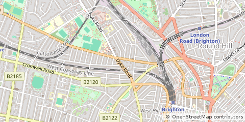 Map of Brighton
