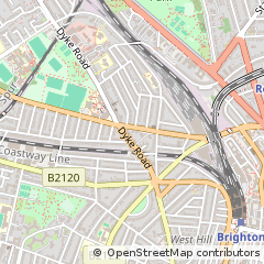 Map of Brighton