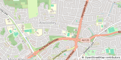 Map of Leeds