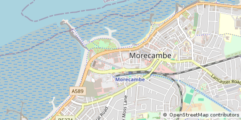 Map of Morecambe