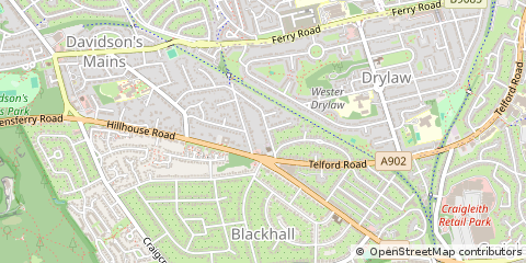 Map of Edinburgh