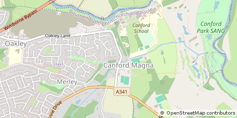 Map of Dorset
