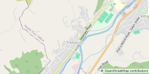 Map of Trebanos
