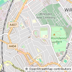 Map of Harlesden