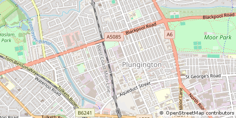Map of Preston
