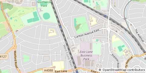 Map of Wembley