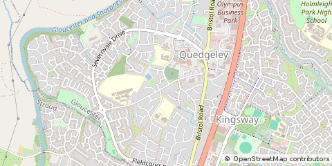 Map of Gloucester
