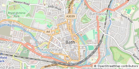 Map of Bath