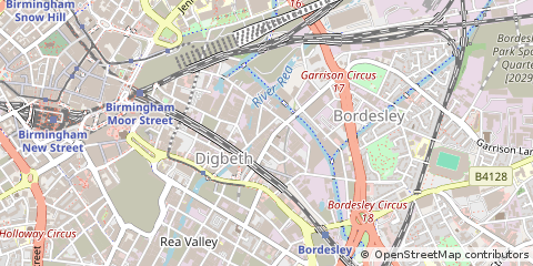 Map of Birmingham