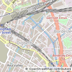 Map of Birmingham