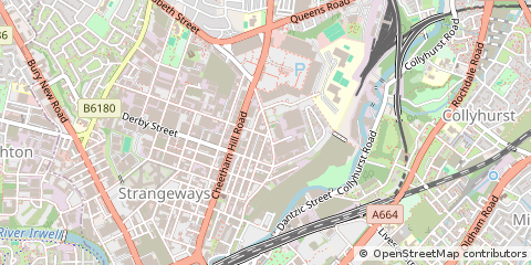 Map of Manchester