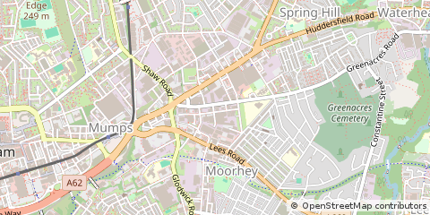 Map of Oldham