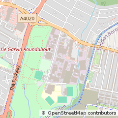 Map of Hayes, Middlesex