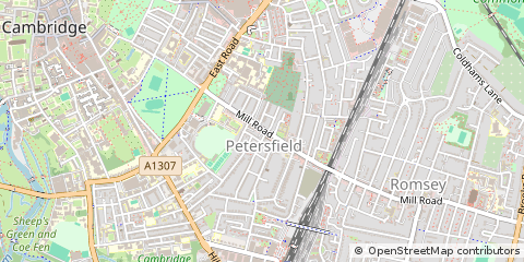 Map of Cambridge